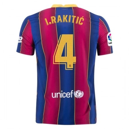 Maillot de Foot FC Barcelone Ivan Rakitic 4 Domicile 2020-2021